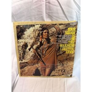 Loretta Lynn Your Squaw Is On The Warpath Decca DL 75084 Stereo LP Vinyl